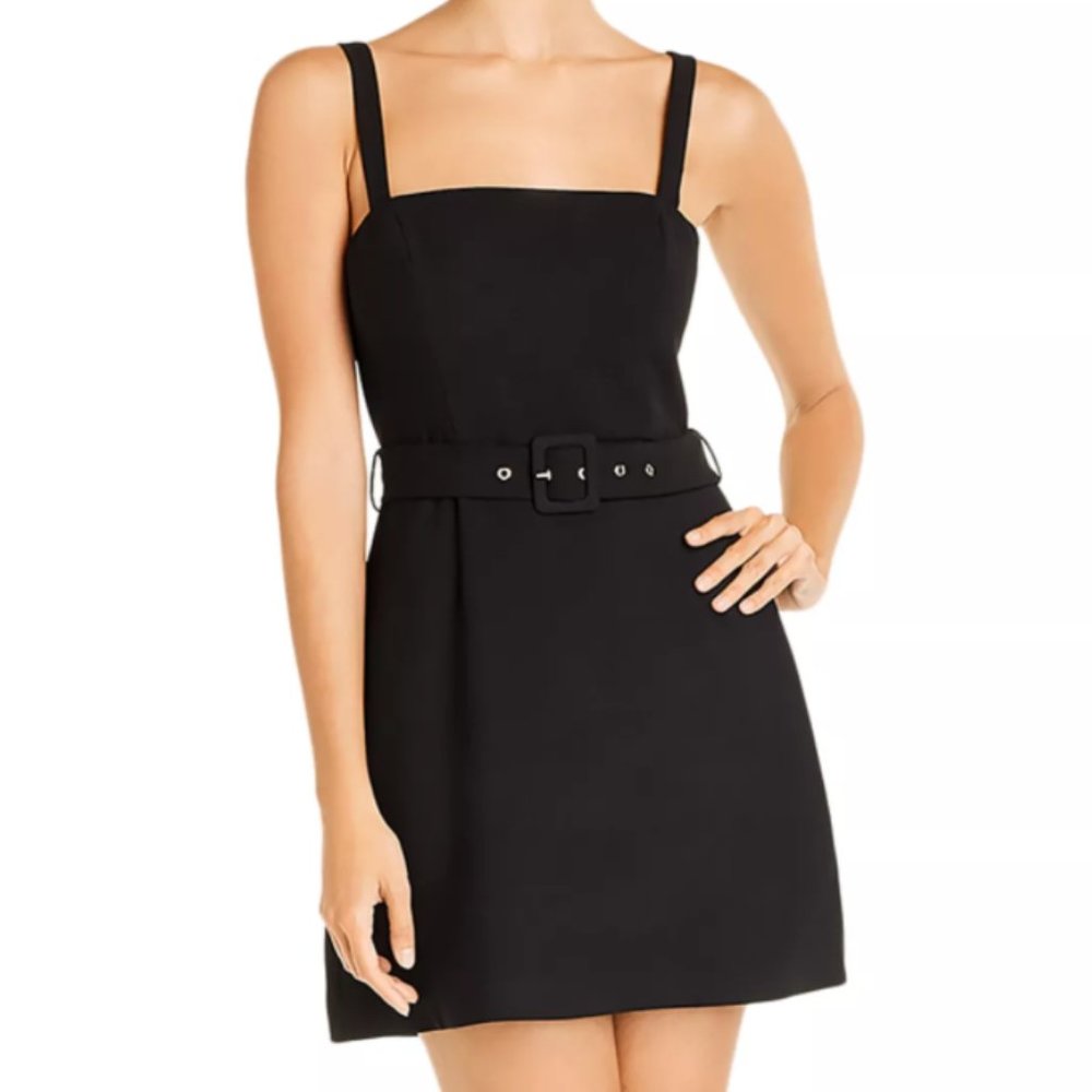 French Connection Belted Mini Dress